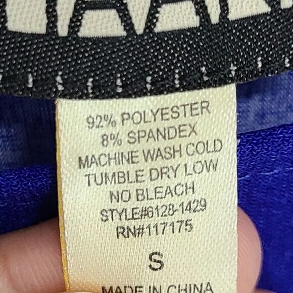 Haani‎ Geometric Midi 3/4 Sleeve Dress Size Small - Picture 4 of 4